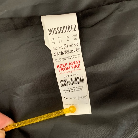 Faux snakeskin trench coat size 6 - Picture 2 of 9